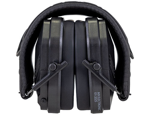 AXIL MX ELECTRONIC ilman Gel Pads tarjoaa erinomaisen äänenlaadun, mukautuvan istuvuuden ja tehokkaan suojan ampuma- ja metsästystilanteissa.